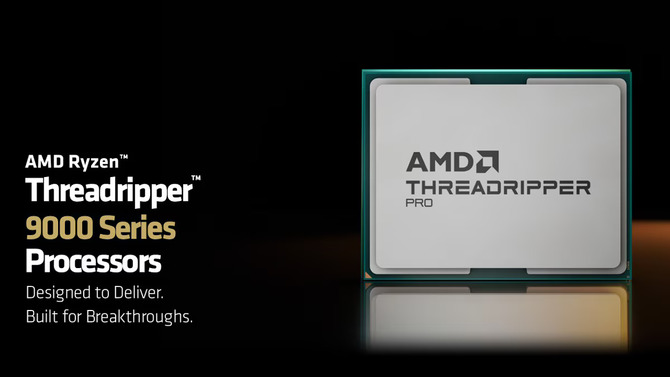 Procesory AMD Threadripper PRO 9000WX oraz układ Radeon AI PRO R9700 już za moment trafią na rynek [1]