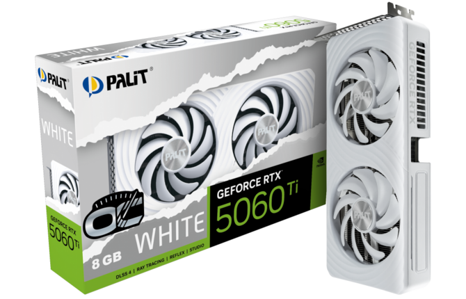 Palit GeForce RTX 5070, RTX 5060 Ti i RTX 5060 WHITE - nowe karty graficzne. W sam raz dla posiadaczy białych komponentów [5]