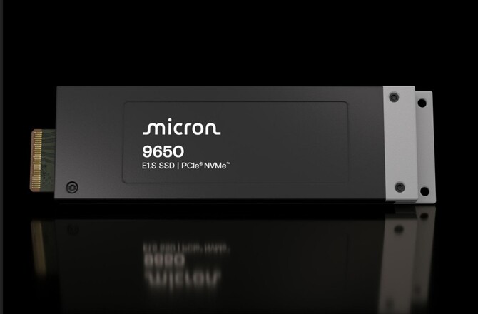 Micron wprowadza na rynek dysk SSD 9650. To pierwszy model obsługujący standard PCIe 6.0  [1]