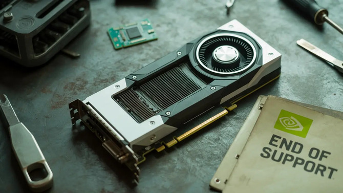 Koniec aktualizacji NVIDIA Game Ready Driver dla Maxwell, Pascal i Volta (seria GTX 10). Poprawki bezpieczeństwa tylko do 2028 roku [1]