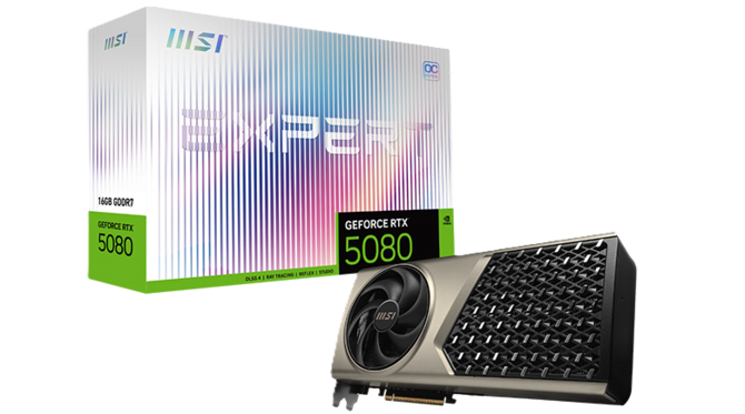 MSI GeForce RTX 5080 i RTX 5070 Ti EXPERT - karty graficzne inspirowane modelami Founders Edition trafiają na rynek [5]