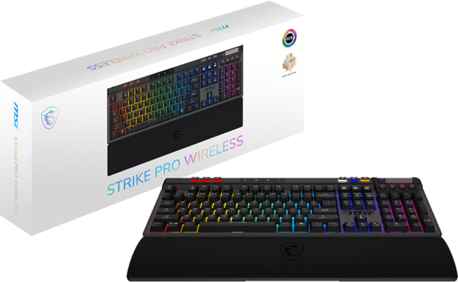 MSI prezentuje klawiaturę Strike Pro Wireless - nową klasę komfortu i precyzji [2]