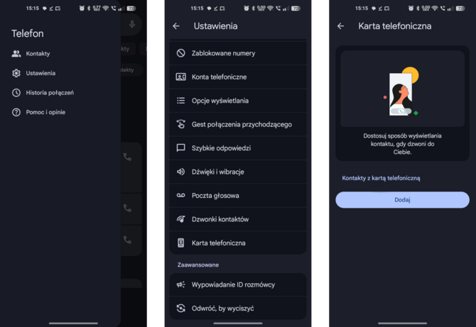 Nowość w aplikacji Telefon od Google pozwala tworzyć spersonalizowane wizytówki dla kontaktów. Jak z niej skorzystać? [2]