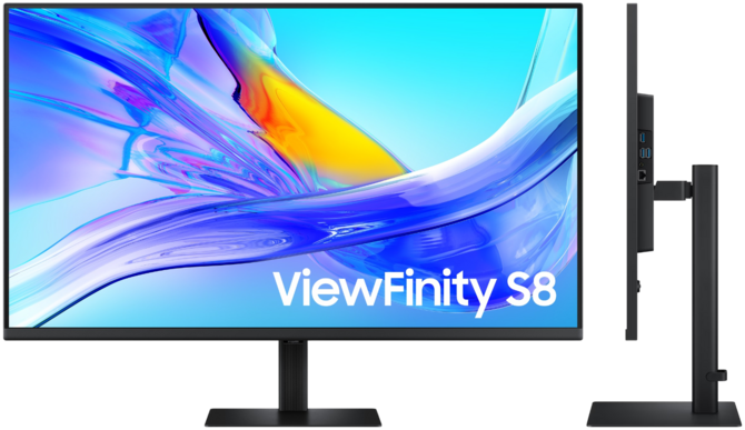 Samsung ViewFinity S8 - duży monitor 4K o nietypowym formacie. Ciekawa opcja do pracy, edycji wideo i gier, która wspiera HDR [1]