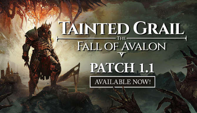 Tainted Grail: The Fall of Avalon - polscy twórcy nie zatrzymują się i wypuszczają wielką aktualizację z nowościami i poprawkami [1]