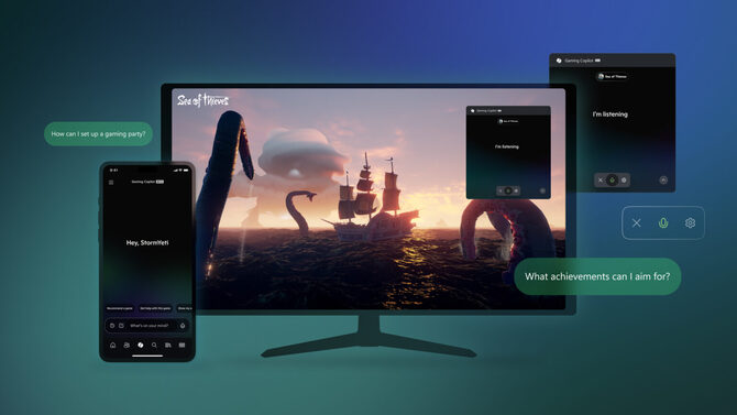 Microsoft Gaming Copilot w Xbox Game Bar na Windows z analizą ekranu w czasie rzeczywistym i obsługą głosową dla graczy [1]