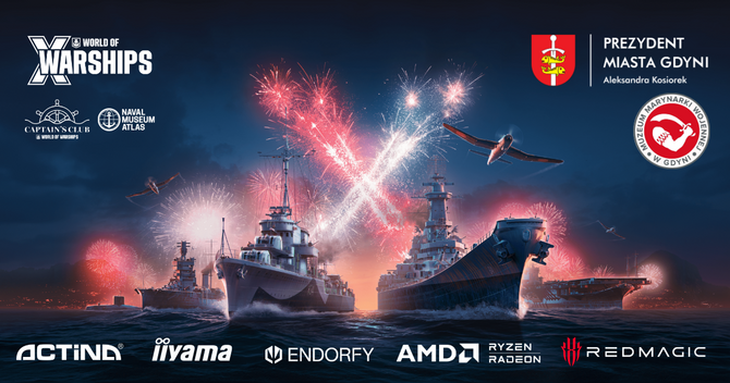 Interaktywna strefa World of Warships w Muzeum Marynarki Wojennej w Gdyni. Druga taka po HMS Belfast w Londynie [1]
