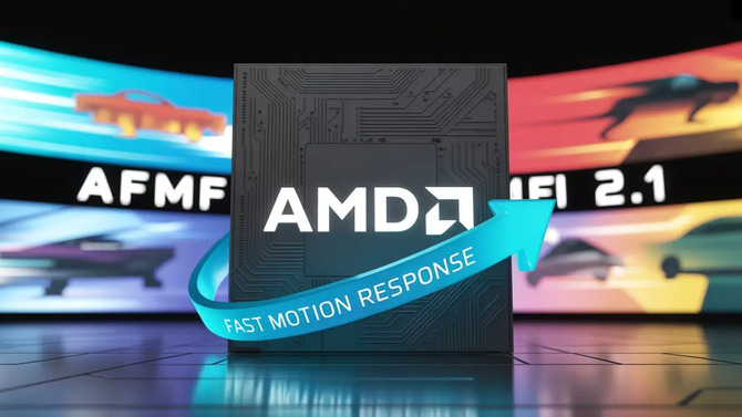 AMD usprawnia technikę AFMF 2.1. Opcja Fast Motion Response rozwiązuje problem płynności w dynamicznych scenach [1]