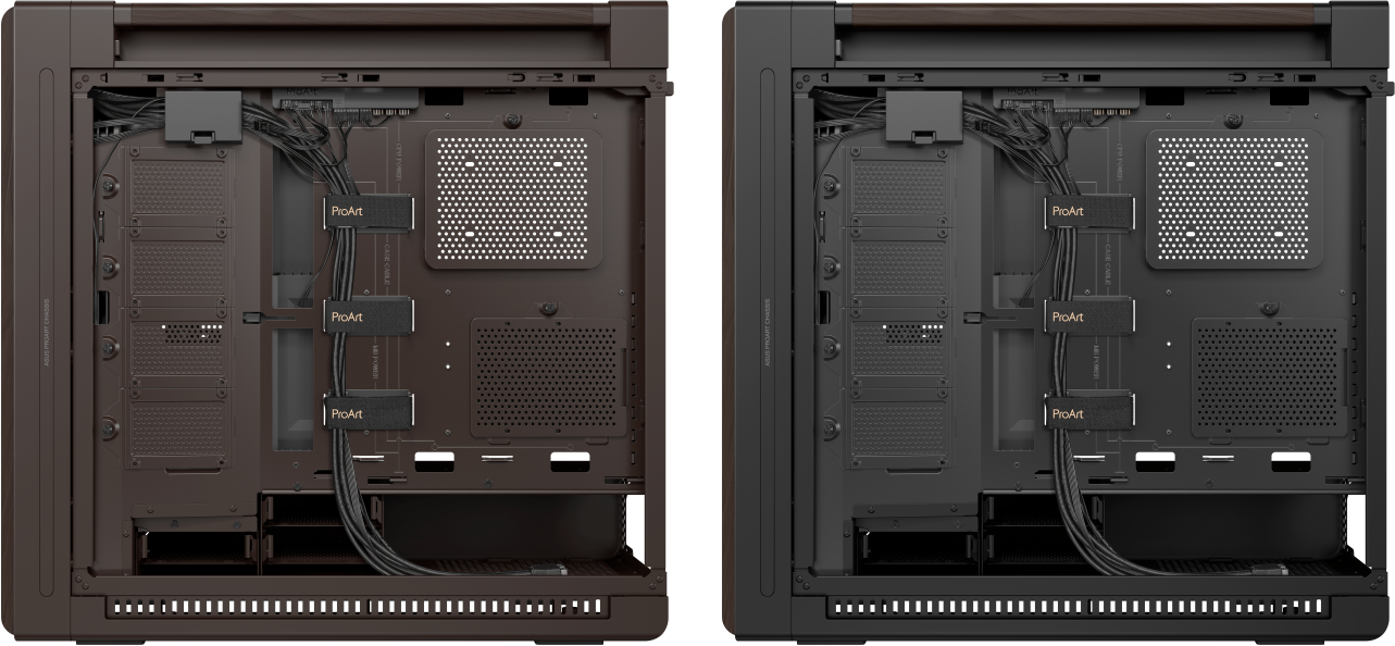 ASUS ProArt PA602 Wood Edition - obudowy z drewnianym panelem