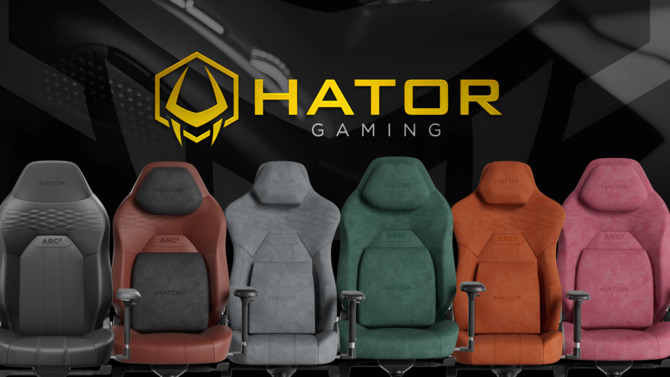 Premiera HATOR ARC 3 i Darkside 3 (PRO) - nowa generacja foteli dla graczy, która łączy ergonomię i personalizację [1]