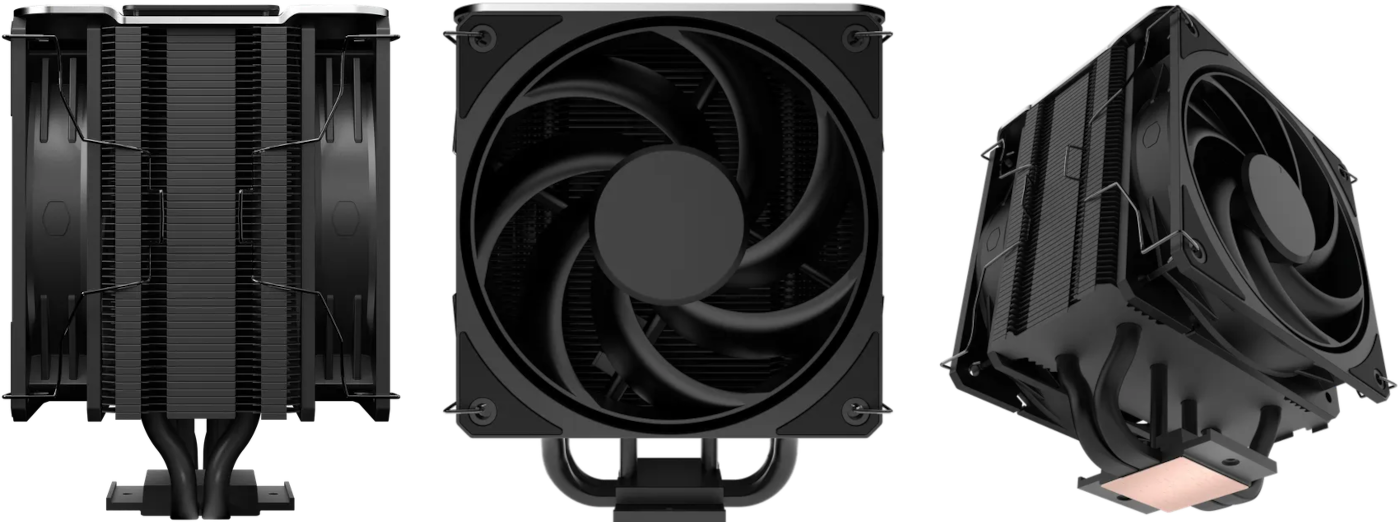 Cooler Master Hyper 212 3DHP Black (ARGB) i V4 Alpha 3DHP Black - nowe ...