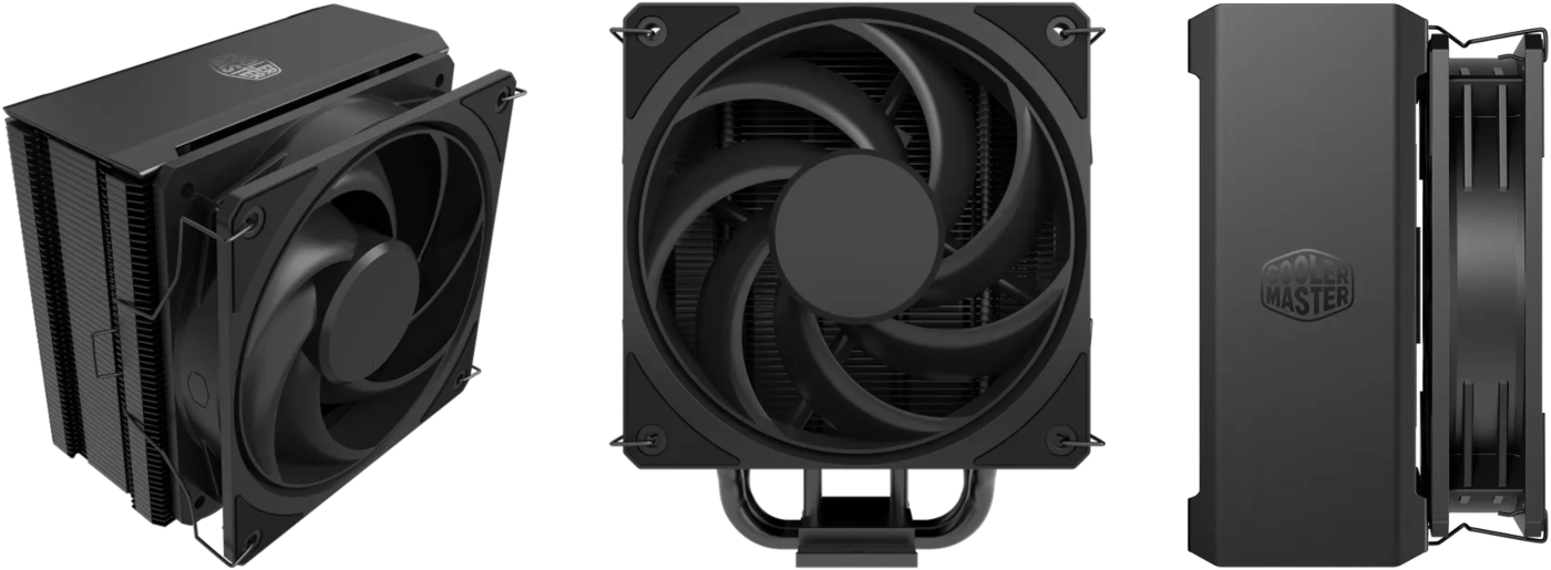Cooler Master Hyper 212 3DHP Black (ARGB) i V4 Alpha 3DHP Black - nowe ...