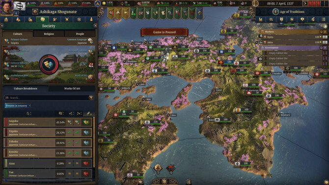 Europa Universalis V - nowa odsłona kultowej gry zadebiutowała. Opinie pozytywne, choć wskazujące na pewne problemy [4]