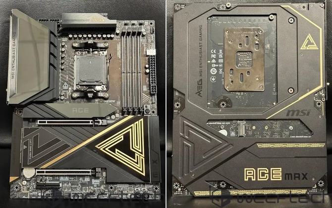 MSI MEG X870E ACE MAX - topowa płyta główna w sam raz dla nadchodzących chipów AMD Ryzen 9000 z pamięcią 3D V-Cache [1]