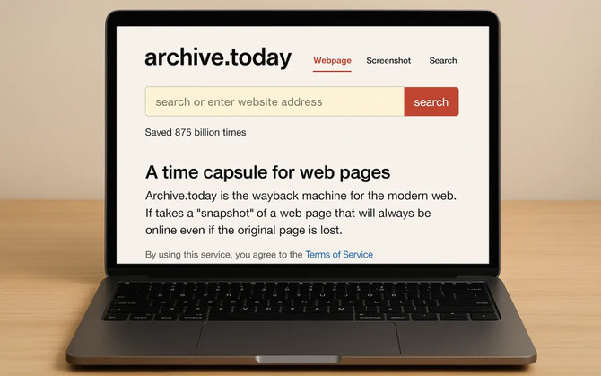 FBI poluje na właściciela portalu Archive.today. Ten serwis zapisuje wszystko i niczego nie można z niego usunąć [1]