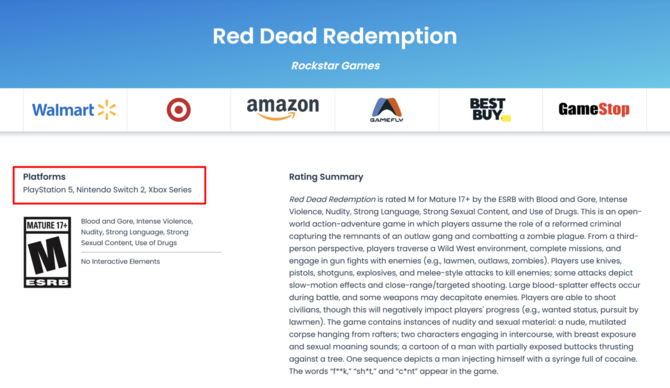 Red Dead Redemption wkrótce trafi na PlayStation 5, Xbox Series i Nintendo Switch 2. O odświeżonej dwójce dalej cisza... [2]