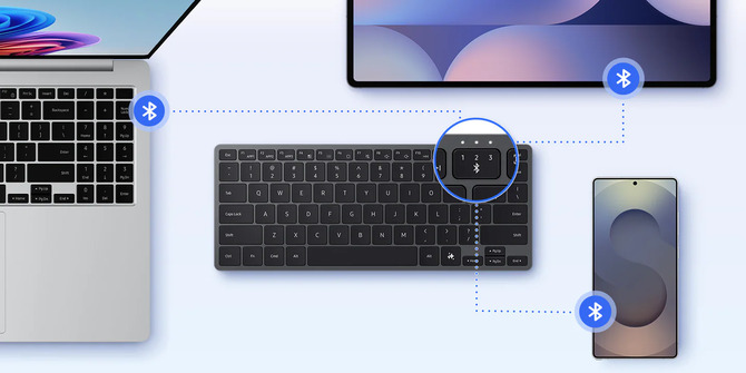 Samsung Smart Keyboard - smukła klawiatura dla urządzeń Galaxy i nie tylko. Przycisk DeX i AI, Bluetooth i aluminiowa konstrukcja [1]