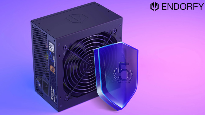 Endorfy Vero L6 - premiera budżetowych zasilaczy ATX 3.1 o mocy do 750 W z certyfikatami Cybenetics Silver i 80 PLUS Bronze [1]