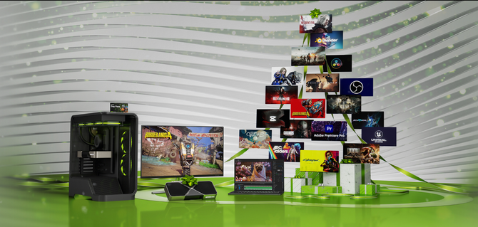 Niech na Święta sypnie technologią. Karty graficzne NVIDIA GeForce RTX 5000 to doskonały pomysł na gwiazdkowy prezent [nc1]