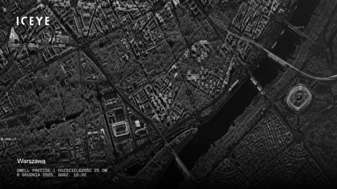 Polski satelita wojskowy ICEYE rozpoczął obrazowanie radarowe. Rozdzielczość 25 cm przez chmury i w nocy [3]