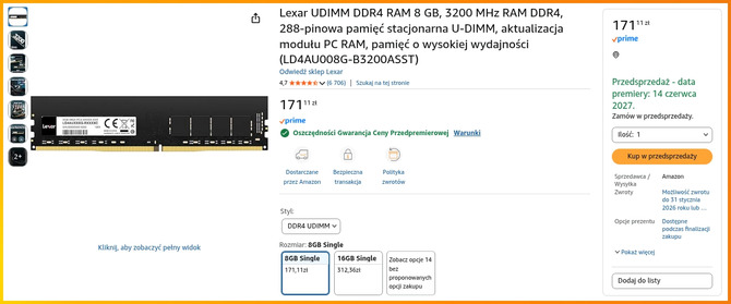 Zamów pamięć RAM już dziś, odbierz za półtora roku. Wpływ partnerstwa OpenAI z głównymi producentami DRAM [2]