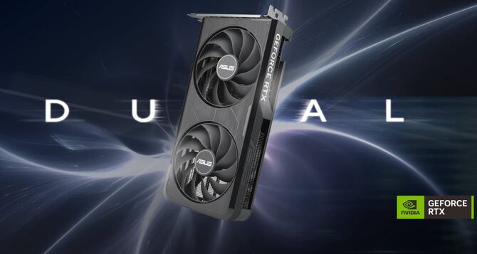 ASUS dodaje do oferty karty graficzne GeForce RTX 5060 Ti i RTX 5060 w odchudzonej wersji Dual EVO [1]