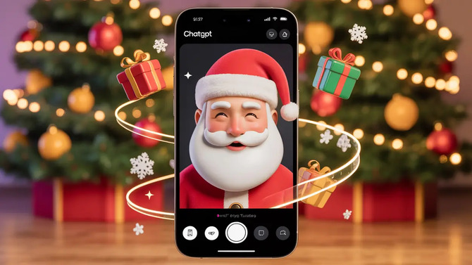 Świąteczny easter egg w ChatGPT. Model Sora generuje spersonalizowane wideo z Mikołajem na podstawie jednego emoji [1]