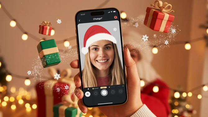 Świąteczny easter egg w ChatGPT. Model Sora generuje spersonalizowane wideo z Mikołajem na podstawie jednego emoji [2]