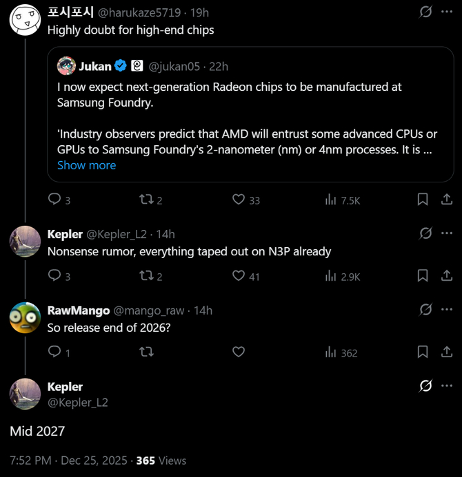 Nowa generacja kart graficznych AMD Radeon nie trafi do graczy wcześniej niż w połowie 2027 roku [2]