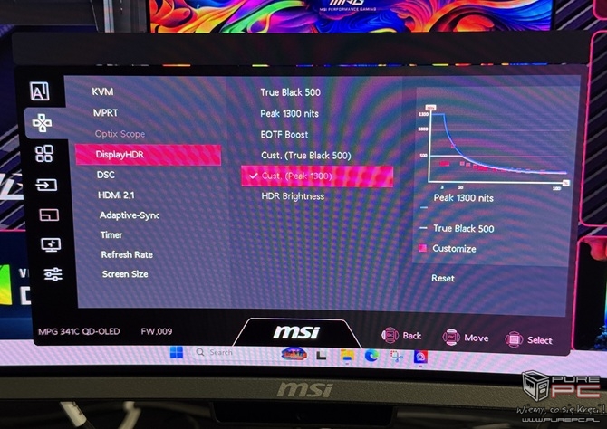 MSI MPG 341CQR QD-OLED X36 - Monitor ultrawide z matrycą RGB Stripe QD-OLED. Nowa generacja OLED dla graczy [nc1]
