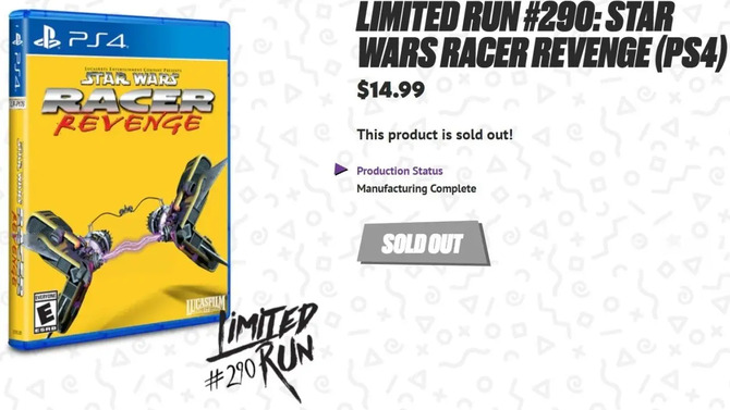 Fizyczna kopia Star Wars Racer Revenge kluczem do jailbreaku PS5. Ta zapomniana gra z 2002 roku kosztuje nawet 400 dolarów [1]