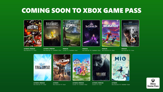 Xbox Game Pass - poznaliśmy ofertę na początek roku. Zagramy w Atomfall, Star Wars Outlaws i Resident Evil Village [1]