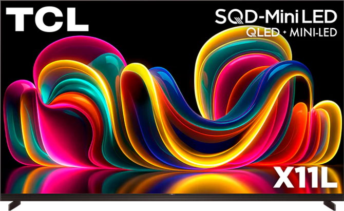 TCL X11L - seria Smart TV, która wprowadza technologię SQD-Mini LED. System Google TV, FreeSync Premium Pro i ekrany 4K 144 Hz [1]