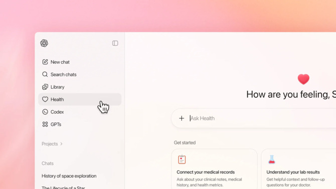 ChatGPT Health łączy się z dokumentacją EHR i Apple Health. OpenAI wchodzi na rynek z 230 mln użytkowników tygodniowo [1]