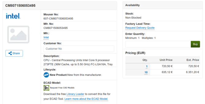 Procesory Intel Bartlett Lake niemal z całkowitą pewnością nie trafią na konsumencki rynek [2]