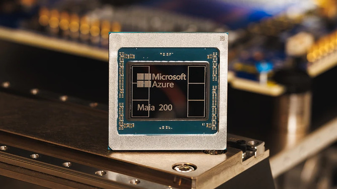 Microsoft Maia 200 - premiera akceleratorów AI zbudowanych do interferencji z dużymi modelami, która powalczy z TPU od Google [1]
