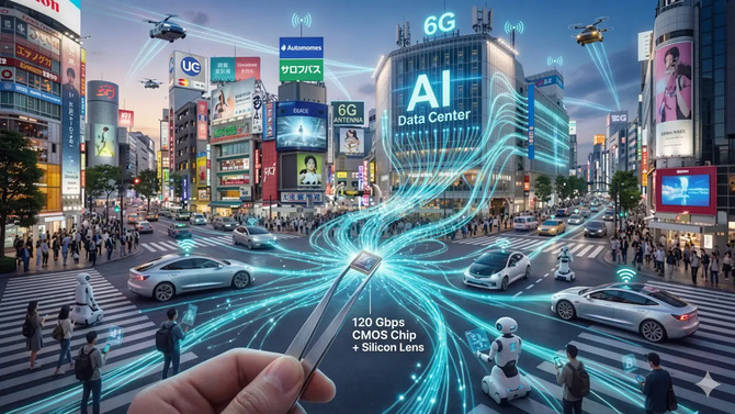 Amerykańscy inżynierowie z UC Irvine pobili rekord. Nowy bezprzewodowy transceiver jest 24 razy szybszy od 5G [1]