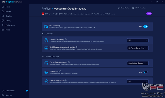 Intel XeSS Multi Frame Generation jest już dostępne dla zintegrowanych układów graficznych Intel Xe3 w Panther Lake [nc1]