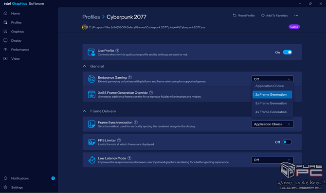 Intel XeSS Multi Frame Generation jest już dostępne dla zintegrowanych układów graficznych Intel Xe3 w Panther Lake [nc1]