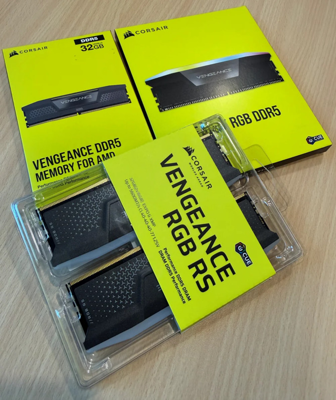 Corsair zmienia opakowania pamięci Vengeance DDR5. Wysokie ceny RAM-u wymuszają stosowanie nowych zabezpieczeń [2]