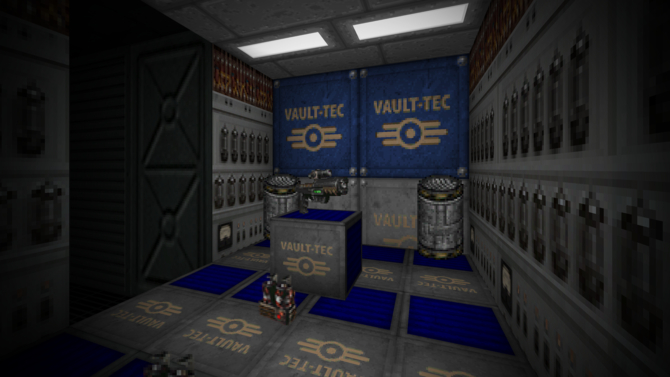 Fallout: Vault 666 - crossoverowa modyfikacja do klasycznego DOOMa otrzymała duży update. Potwory, broń, NPC i więcej [6]