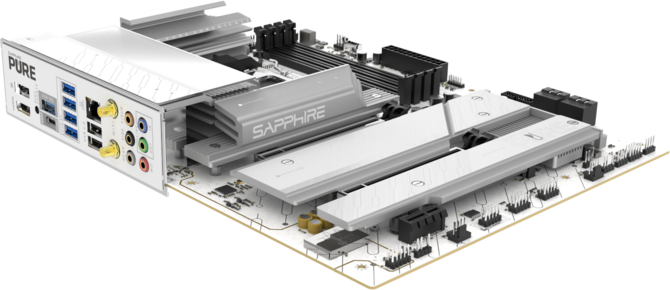 Sapphire Pure X870A WiFi 7 - Kolejna biała płyta główna AM5 dla procesorów AMD Ryzen [2]