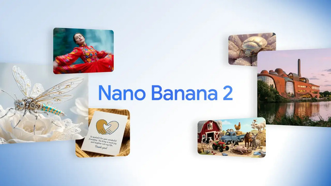 Debiutuje Nano Banana 2. Możliwości Pro w cenie Flash, spójność do 5 postaci i 14 obiektów, a także rozdzielczość do 4K [1]