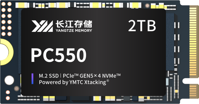 10 500 MB/s wystarczy? YMTC PC550 celuje tam, gdzie rywale z PCIe 5.0 boją się wejść i ma do tego dobry powód [2]
