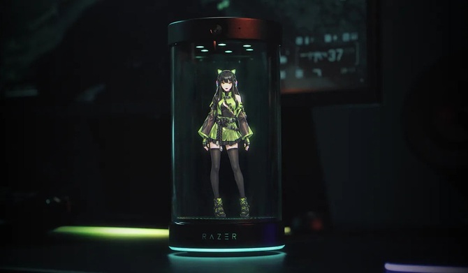 Razer AVA to już nie tylko chatbot. To także asystent z hologramem, który chce przejąć kontrolę nad twoim komputerem [1]