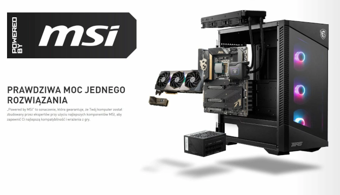 Komputery dla graczy PBM - Powered by MSI. Dlaczego warto wybrać zestaw z podzespołami jednego producenta? [nc1]