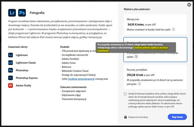 Adobe zgadza się na ugodę z Departamentem Sprawiedliwości USA. Darmowe usługi dla klientów i kilkadziesiąt milionów do zapłaty [2]