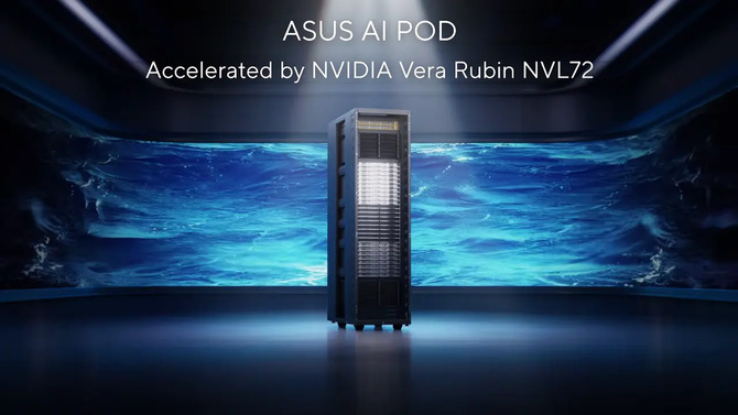 Koniec ery Blackwella? ASUS prezentuje skok generacyjny. Jeden rack Rubin zastępuje cztery poprzednie [1]