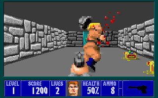 Wolfenstein 3D w 2026 roku - archaiczny shooter, który przypadkiem okazał się zaskakująco przyjazny dla gry jedną ręką [5]
