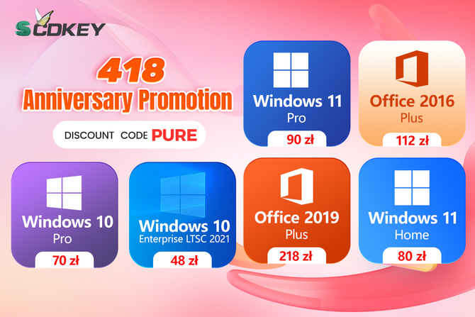 Tanie klucze do Windows 11 Home, Pro, Enterprise i pakietu Office. To nie jaja, to nie żarty, Windows pełnej ceny nie jest warty [1]